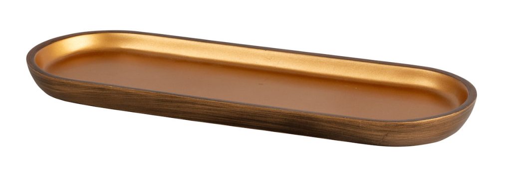 Urban Oasis Gold Amenity Tray